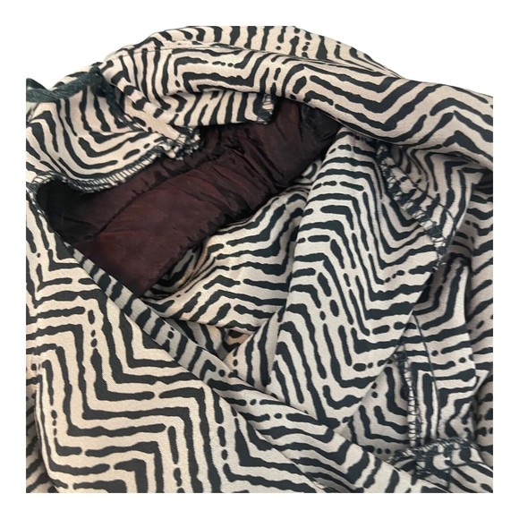 Vintage Alyssa Scott Shirt Womens Small Petite Stripe Abstract Union Made USA - Picture 13 of 13